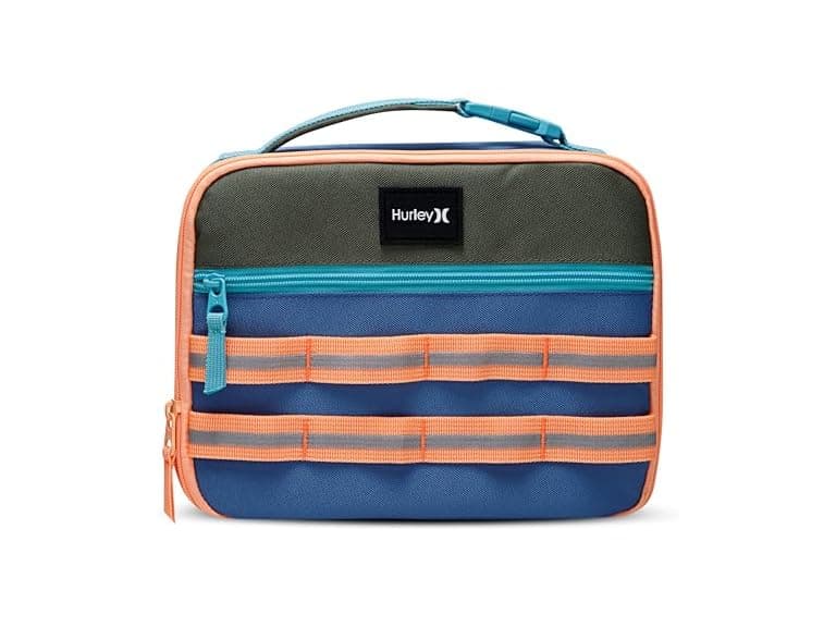 Hurley School Lunch Tote, Shoreline/Beetle - Image 1