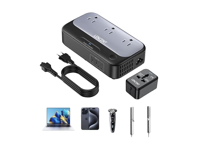 220V to 110V Voltage Converter 250W - Image 1