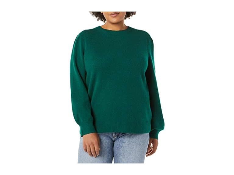 Amazon Essentials Women Relaxed-Fit Soft Touch Long Sleeve Sweater - Image 1