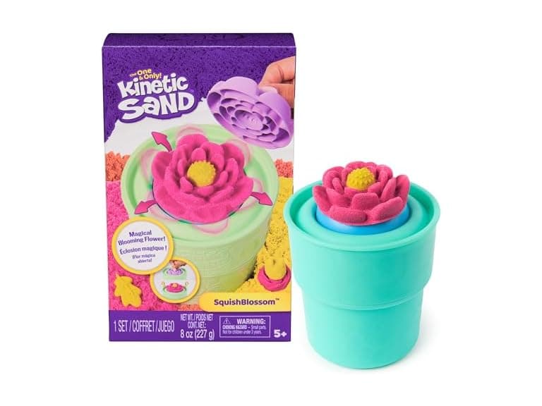 Kinetic Sand, SquishBlossom Blooming Flower - Image 1