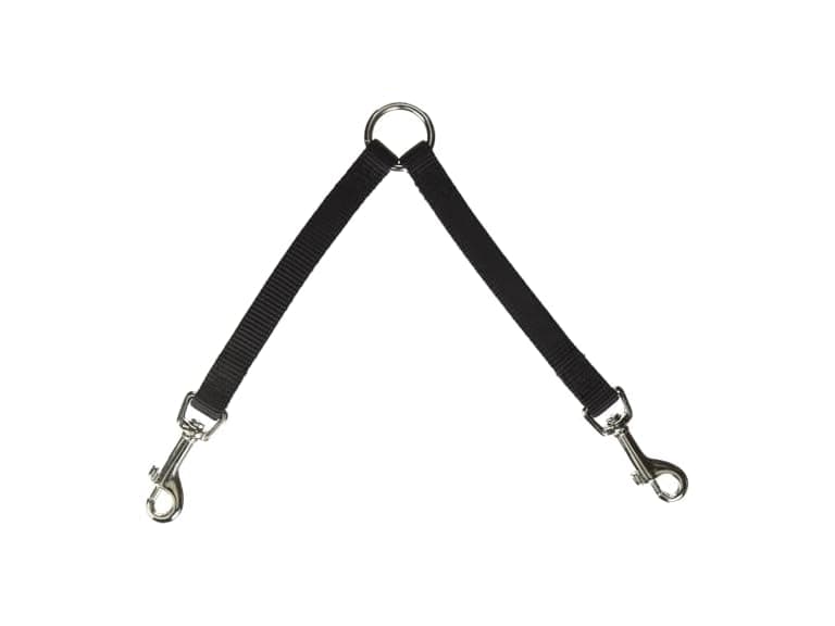 Hamilton Coupler for Two Walking Dogs, Black - Image 1