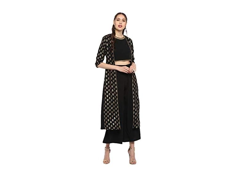 Janasya Women (L) 3 Pc Kurti Set - Image 1