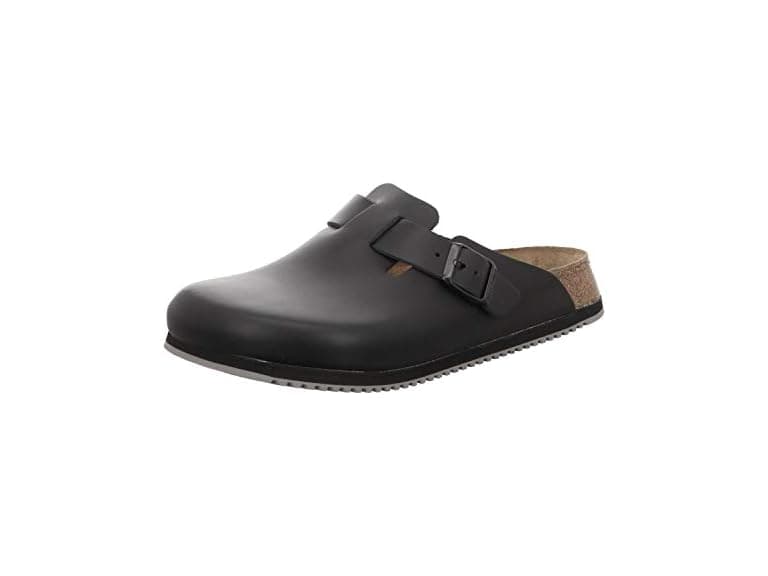 Birkenstock Men's Boston Clogs, Schwarz - Image 1