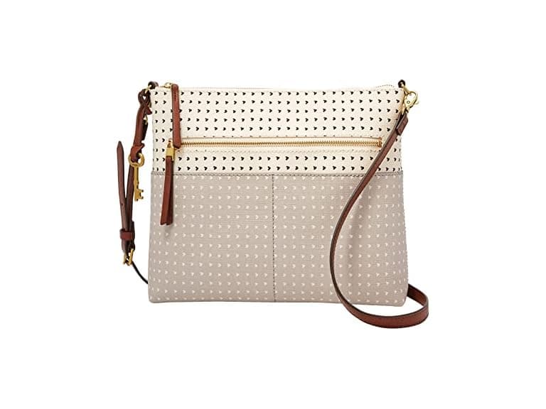 Fossil Women's Fiona Large Crossbody Purse Handbag (Open Box) - Image 1