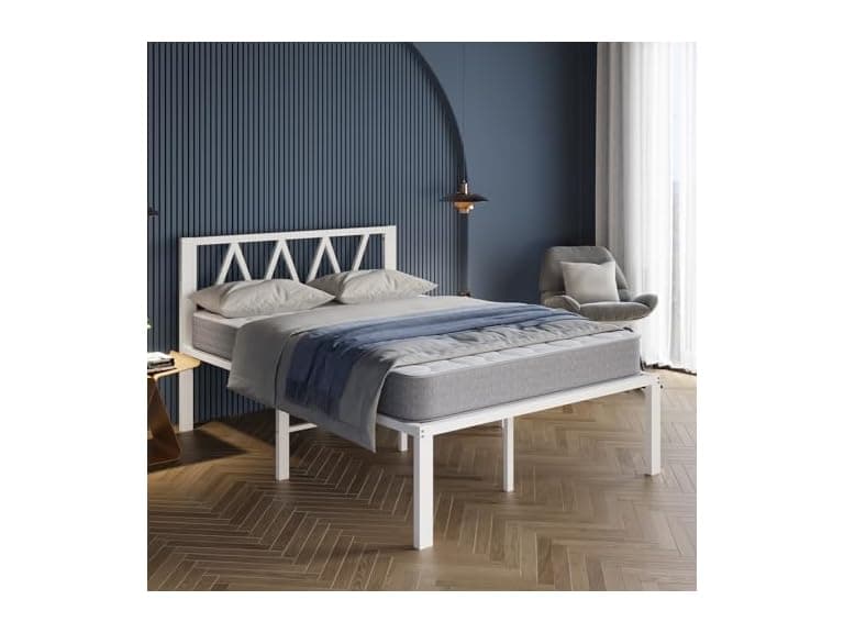 Avenco 18" King Bed Frame with Headboard - Image 1