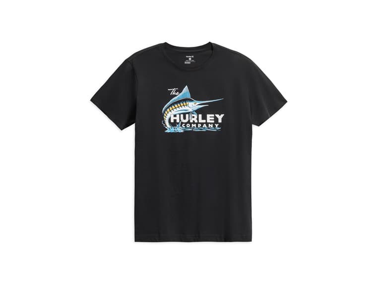 Hurley Morning Fish Graphic Tee - Image 1