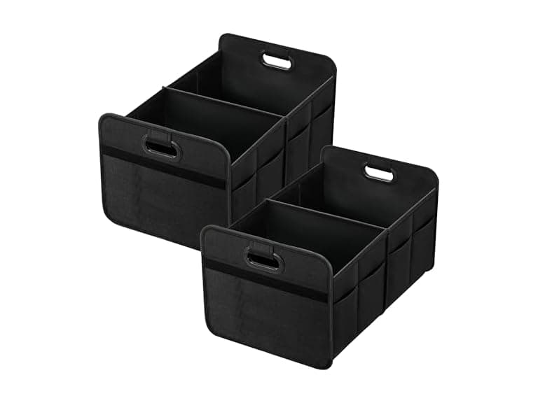 Simple Deluxe Car Trunk Organizer, 2 Pack - Image 1