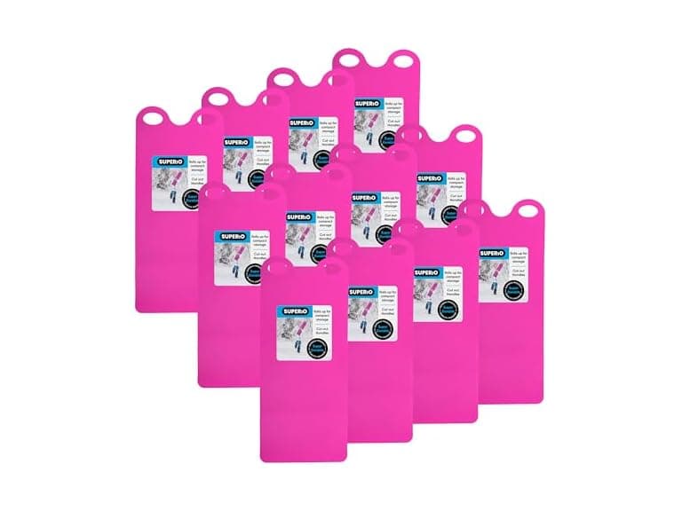 Superio Snow Slider Mat, 54" (Pink), 12 Pack - Image 1