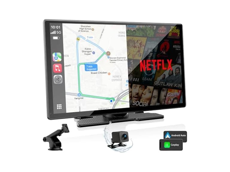 Volam 9in CarPlay Screen 1080P Android - Image 1