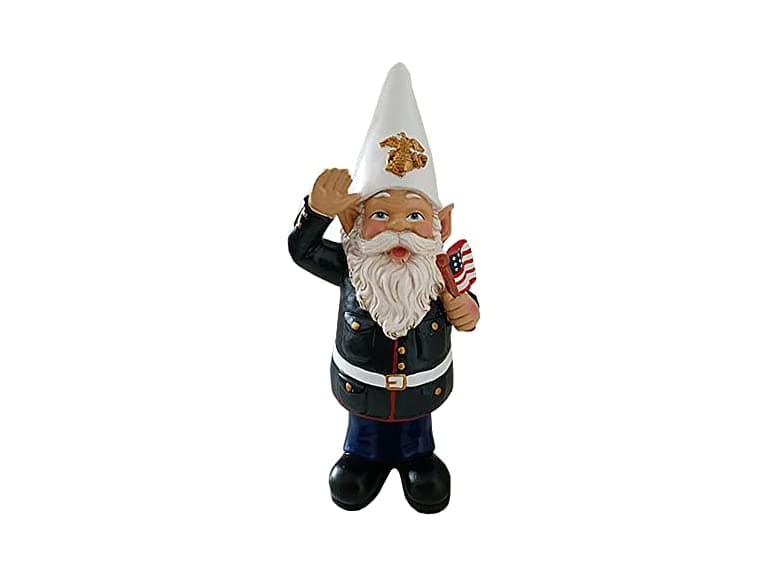 12" Resin Marine Gnome - Image 1