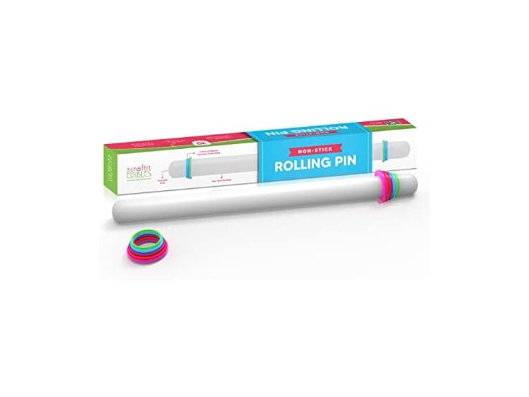 Rolling Pin w/ Thickness Rings 20 - Image 1