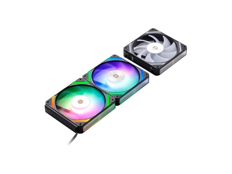 CF-121D 120mm PC Case Fan, Black - Image 1