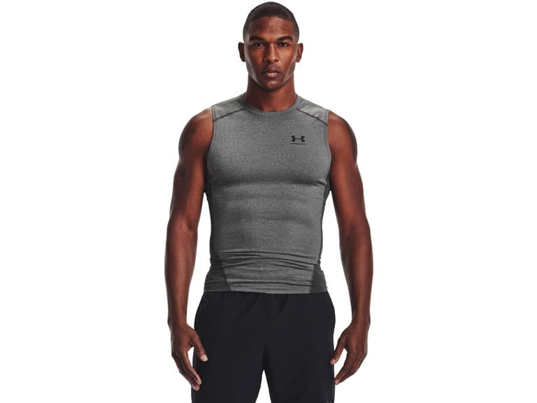 Under Armour Men's HeatGear® Compression Sleeveless T-Shirt - Image 1