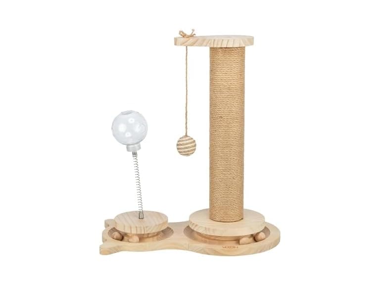 Trixie Oliver 18" Interactive Cat Scratching Post - Image 1