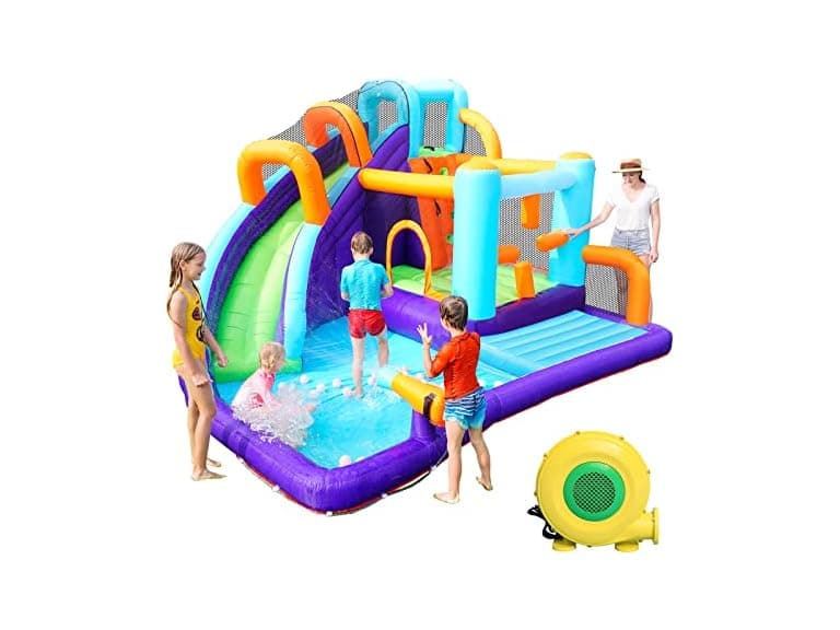 Blue Bounce House - Image 1