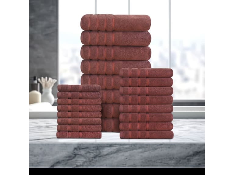 Zero Twist Egyptian Cotton Towel Sets - Image 1