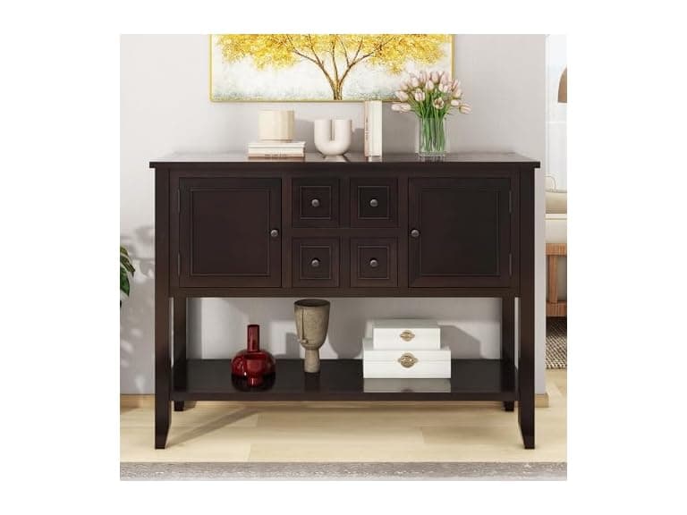 Cambridge Console Table, Espresso - Image 1