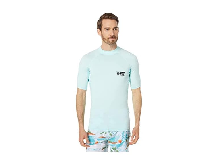 Salty Crew Men (M) Shelter Short Sleeve Sea MD - Image 1