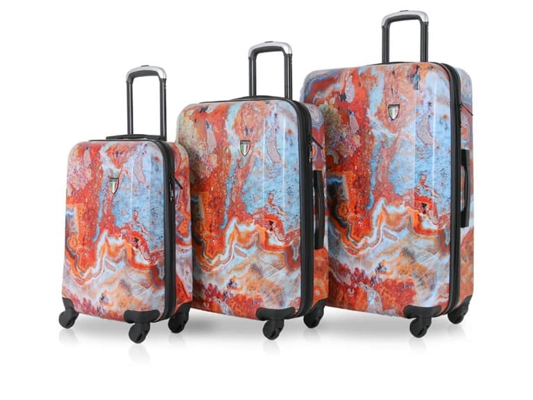 TUCCI Italy Turkish Marble 3PC Luggage - Image 1