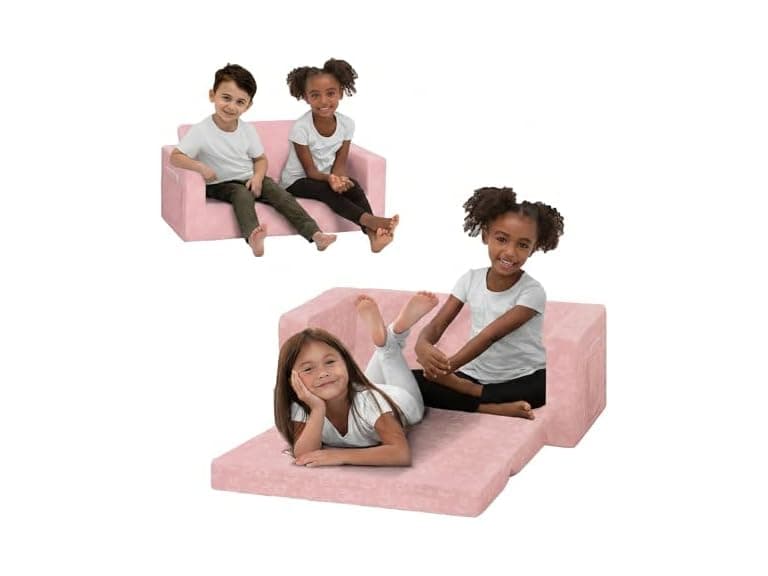 Delta Children Serta Perfect Sleeper Kids Sofa - Image 1
