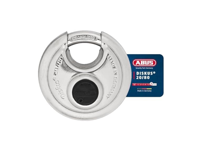 Abus 20/80 Diskus Hanging Padlock Special - Image 1