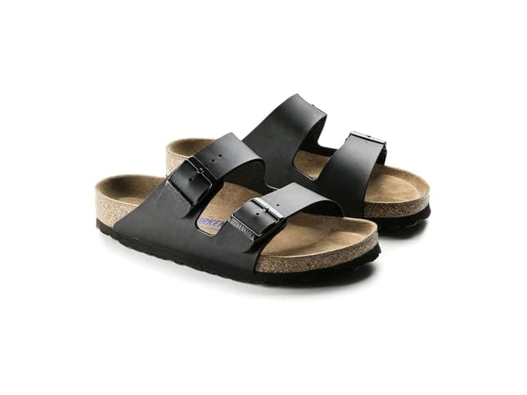 Birkenstock Arizona Leather Black (Open Box) - Image 1