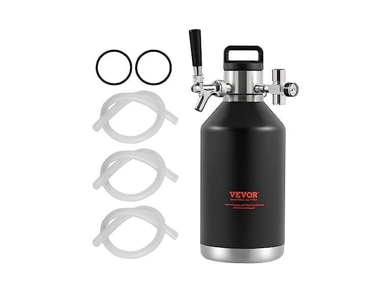 VEVOR Beer Growler Tap System, 128Oz 4L - Image 1