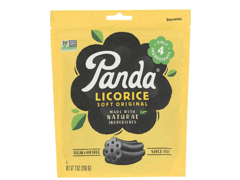 1PK Panda Licorice, Soft Original, Fat Free - Image 1