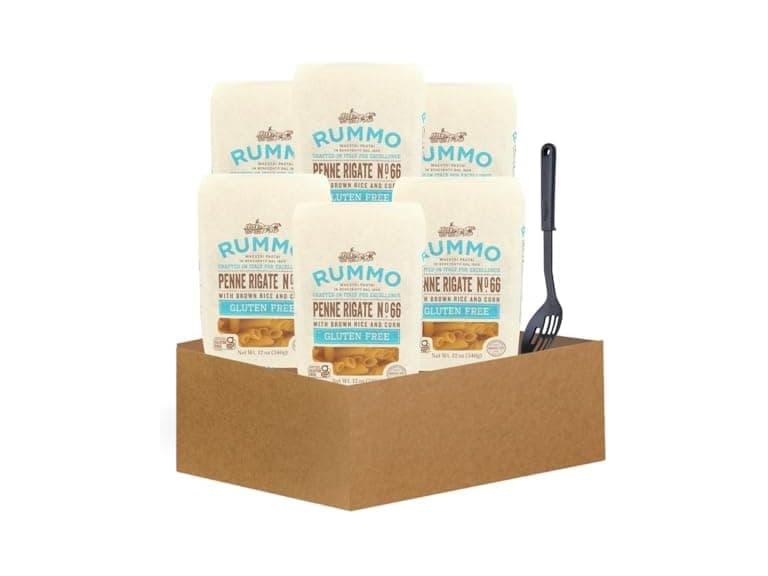 7 Item Set- Pasta Penne Rigate & Spoon - Image 1