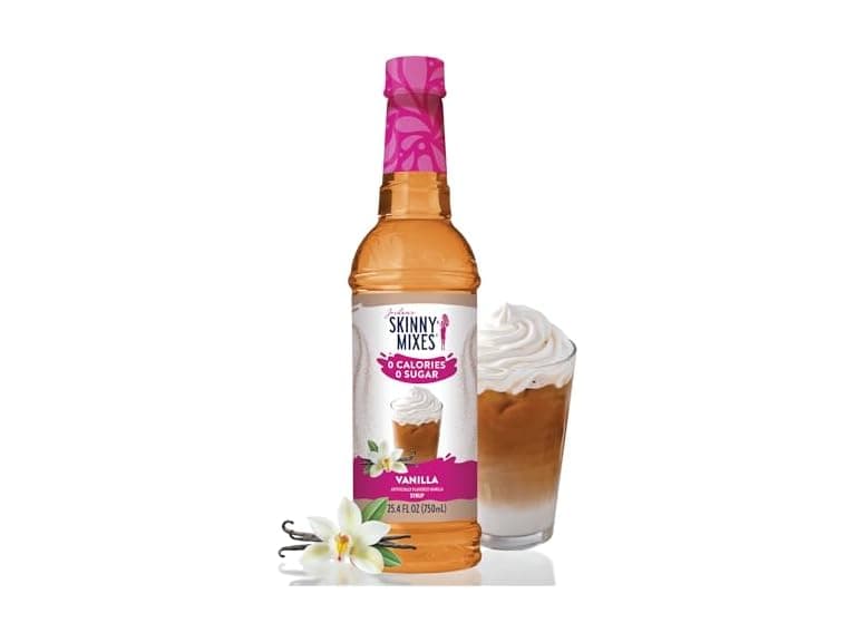 Jordan's Skinny Syrups Sugar Free Coffee Syrup, Vanilla - Image 1