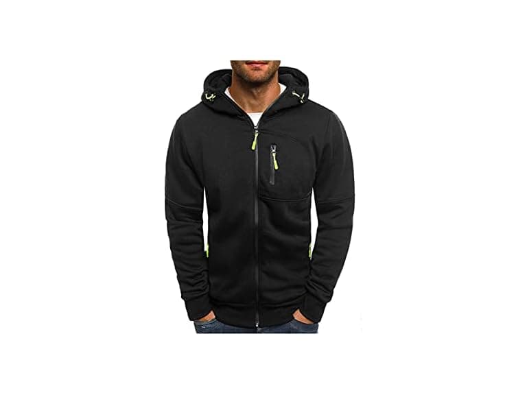 Camipado Men (M) Sports Casual Full Zipper Hoodie - Image 1