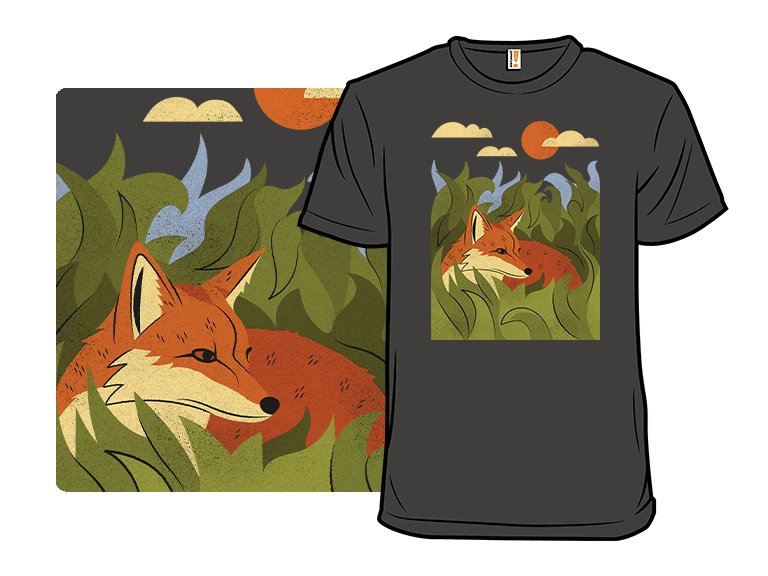 Fox Lying in the Grass - Image 1