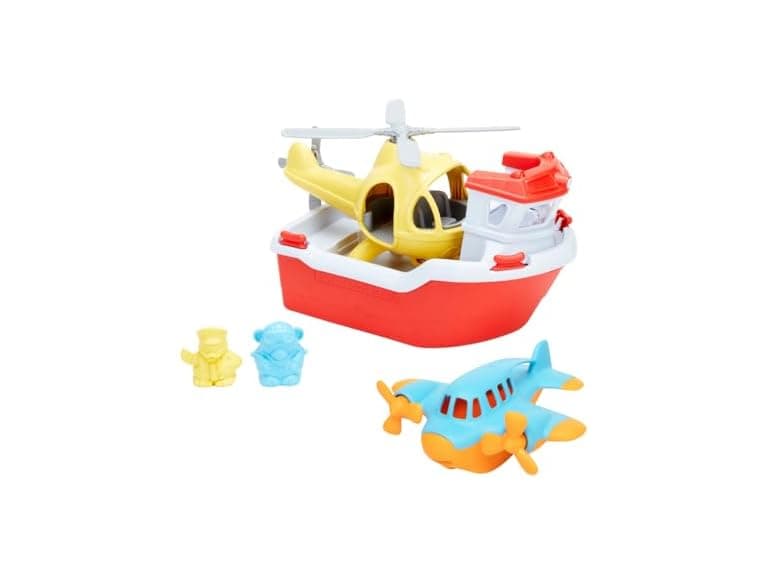 Mini Float Plane and Rescue Boat Bundle  - Image 1