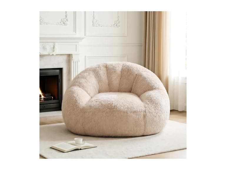 CangLong Large Bean Bag Chair with Filler - Image 1