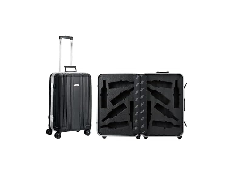 Wine Bottle Suitcase Aluminum (12 Bottles) - Image 1