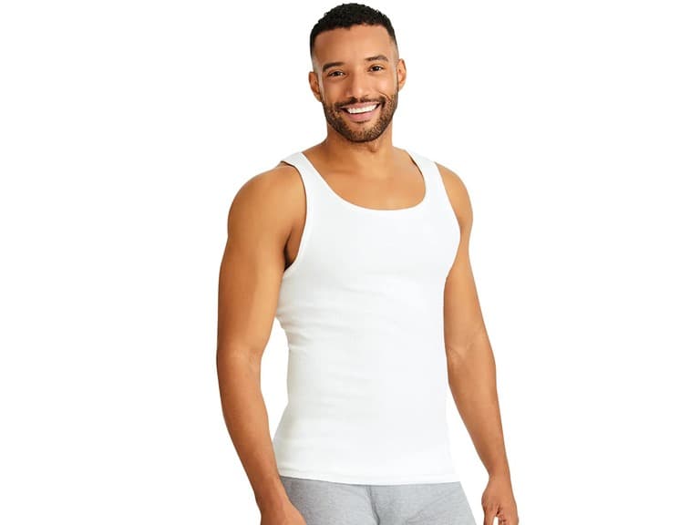 6Pk Hanes A-Shirt Tanks - Image 1