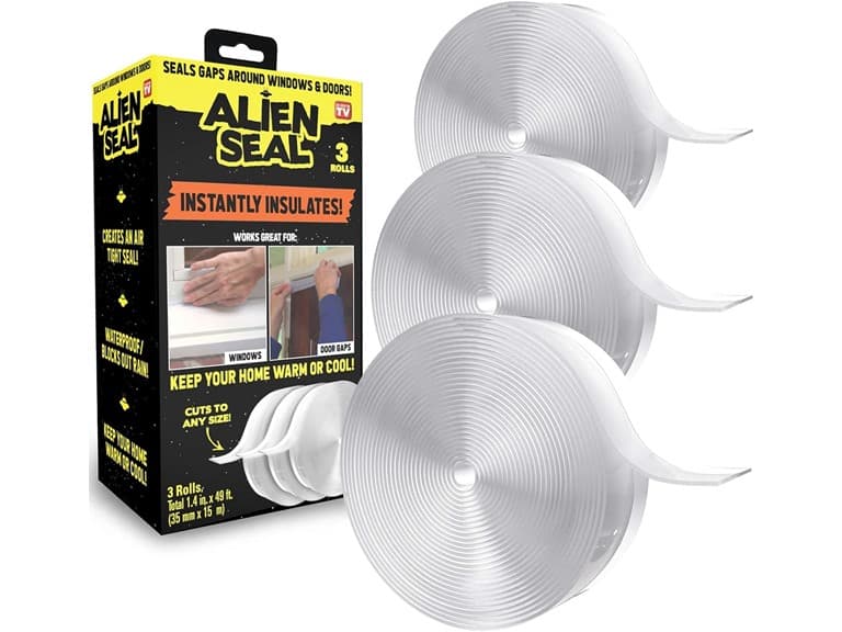 (2 or 3-PK) Draft Seal Insulation Tape - Image 1