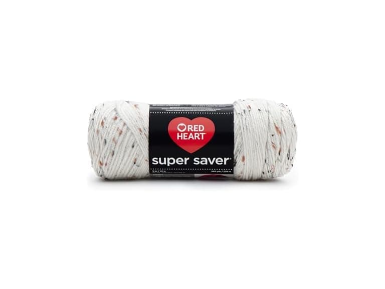 RED HEART Super Saver Yarn, Aran Fleck - Image 1