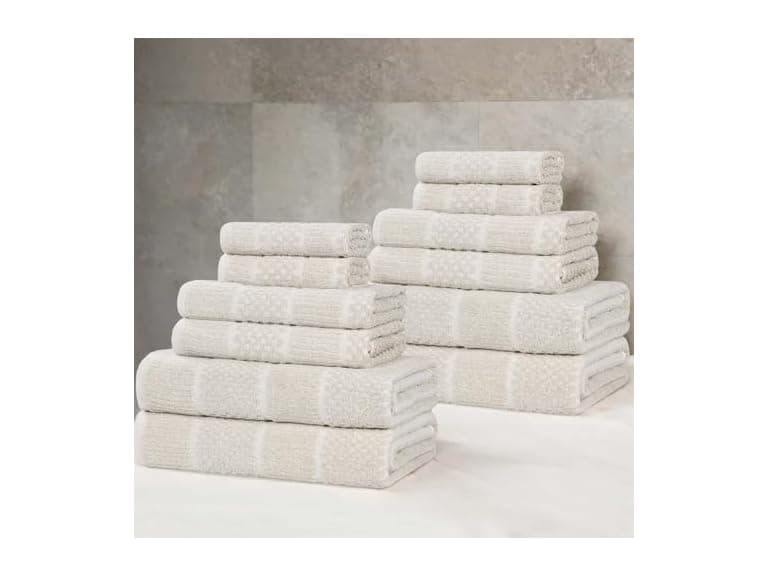 Superior Naples Viscose Cotton Blend Towel Set - Your Choice - Image 1