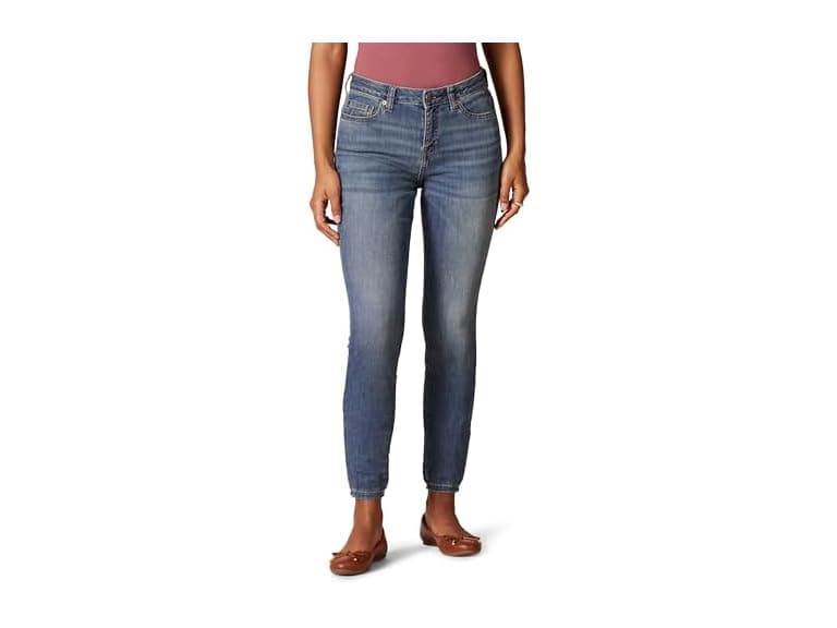 Amazon Essentials Women Mid Rise Curvy Skinny Jeans - Image 1