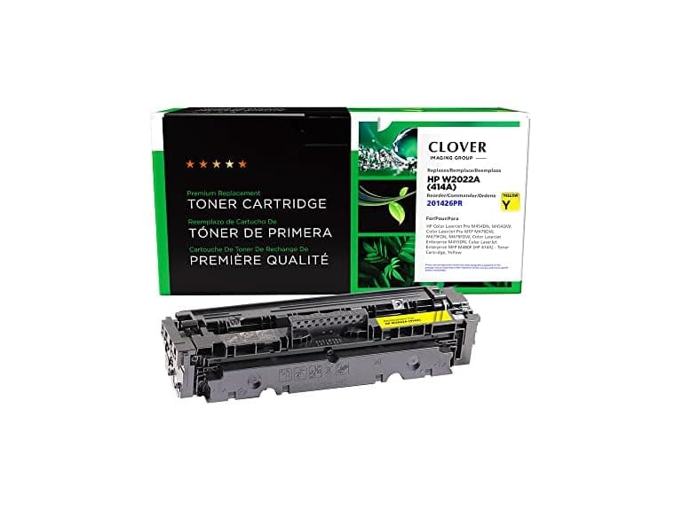 Clover Imaging Group CIG Remanufactured Yellow Standard Yield Toner Cartridge - Image 1