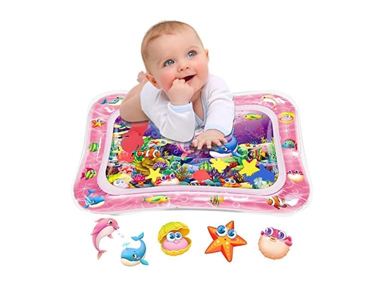 Tummy Time Baby Water Play Mat 2 Pack - Image 1
