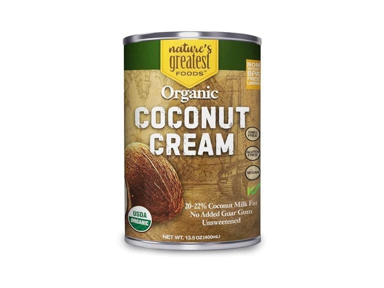 1CT Organic Coconut Cream – Unsweetened - Image 1