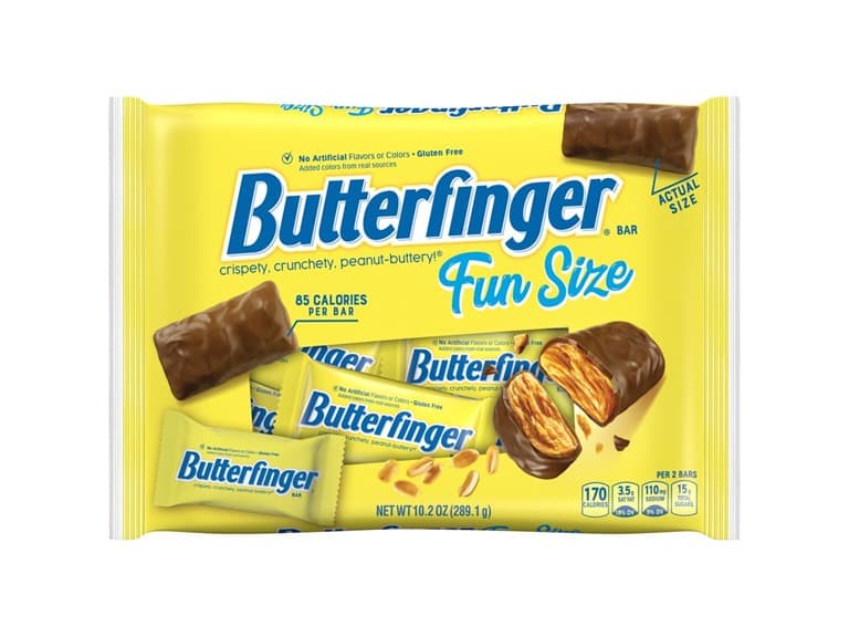 Butterfinger Fun Size Candy Bars 10.2oz - Image 1