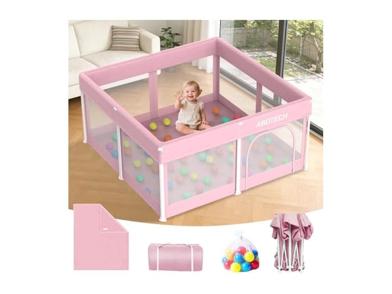 Abdtech Foldable Playpen for Babies - Image 1