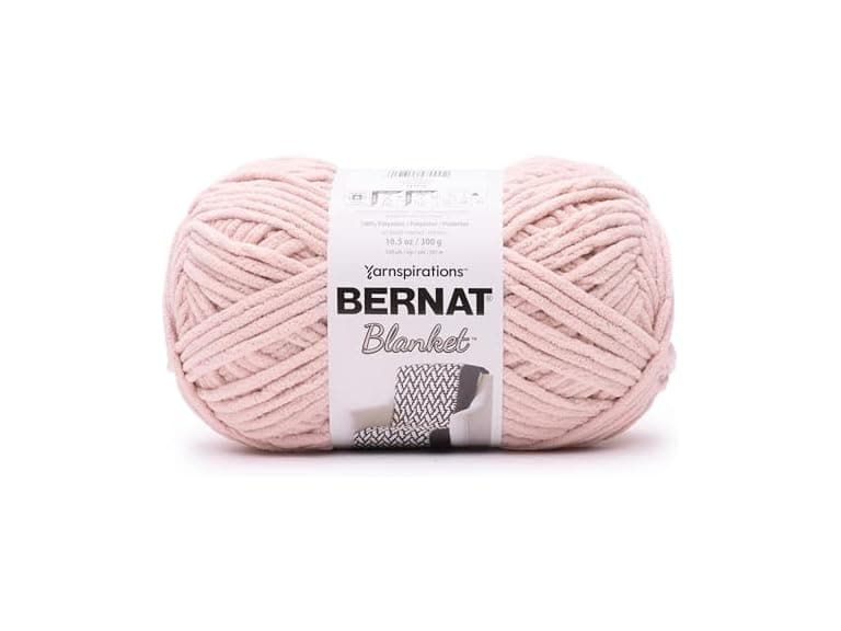 Bernat Blanket 10.5oz Yarn- Pink Dust - Image 1