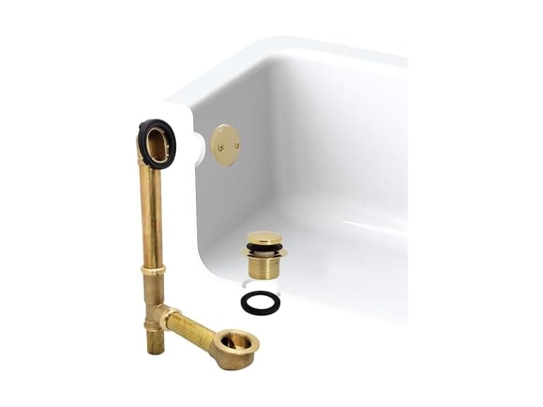 Westbrass 14in Waste Overflow Tip-Toe