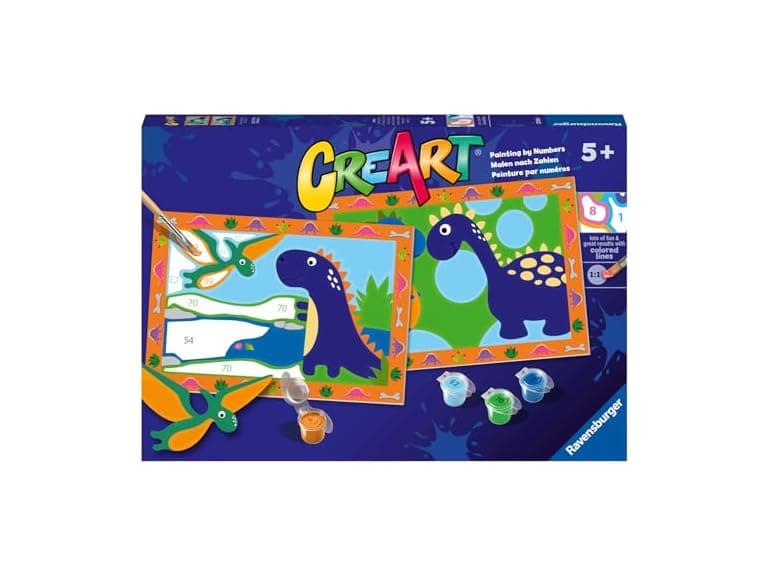 Ravensburger Land of The Dinosaurs Paint by Numbers - Image 1