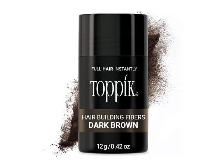 Toppik Hair Building Fibers, Dark Brown - Image 1