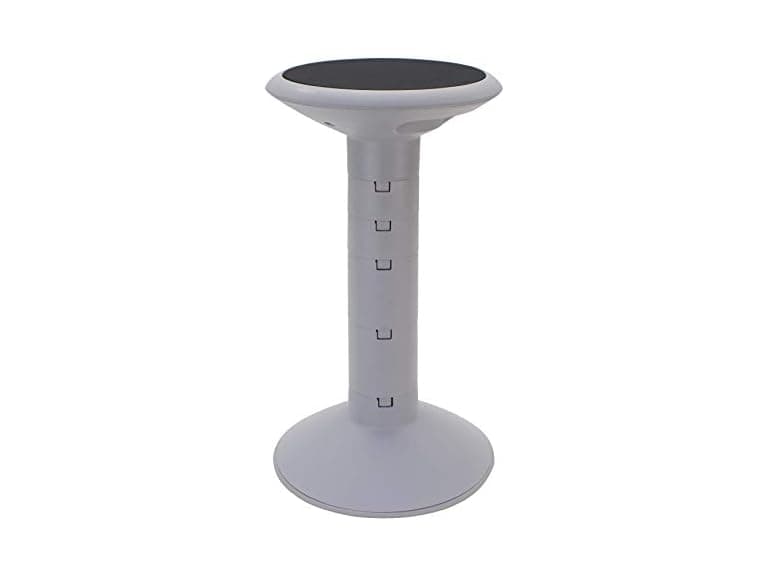 Storex Active Tilt Stool, Gray - Image 1